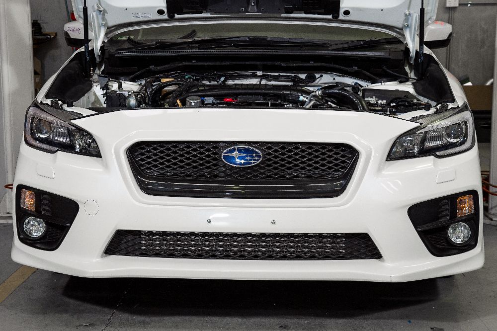 Front Mount Intercooler Kit (suits Subaru 15-21 VA WRX) - Black