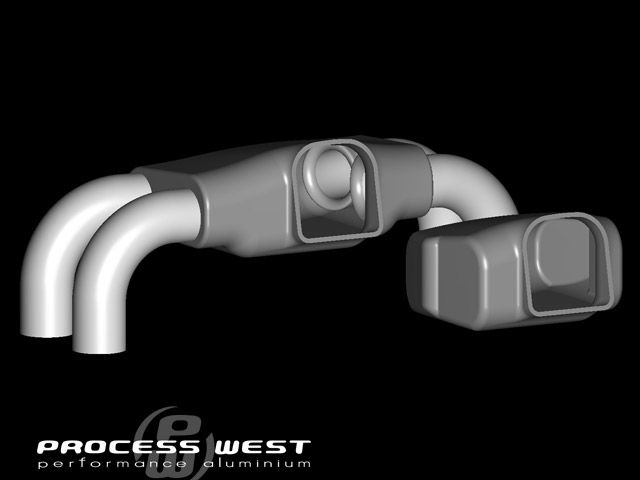 Intake Manifold DBW Stock Orientation (suits Subaru 06-21 WRX/STI) - Black