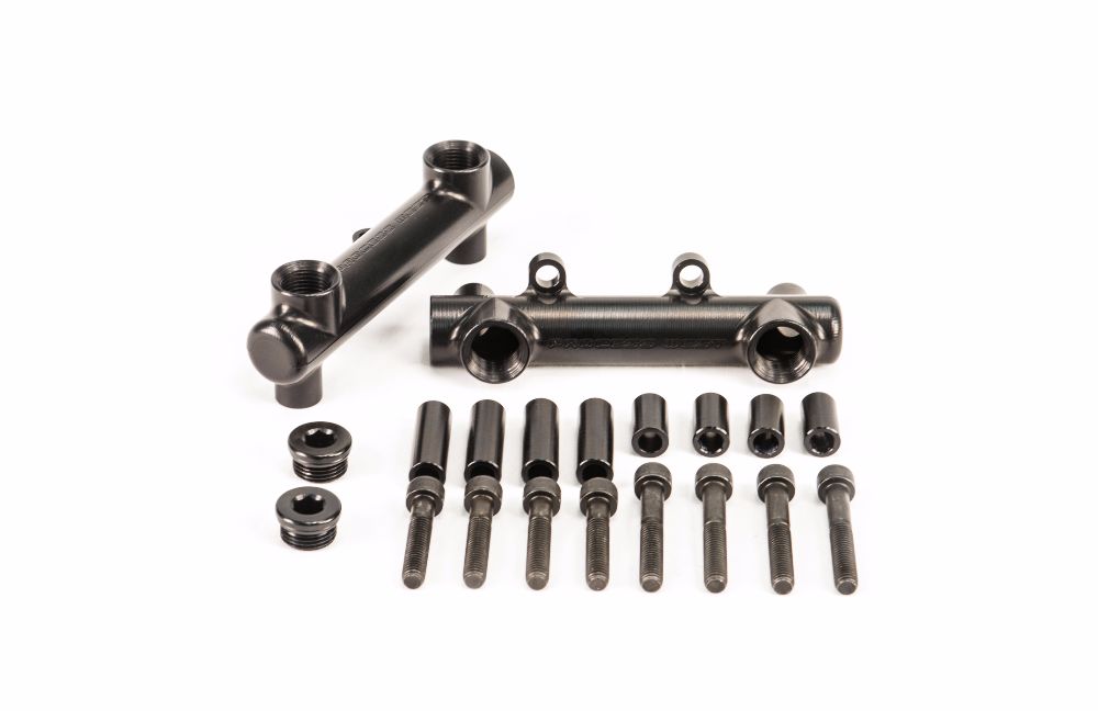 Billet Fuel Rails - Black