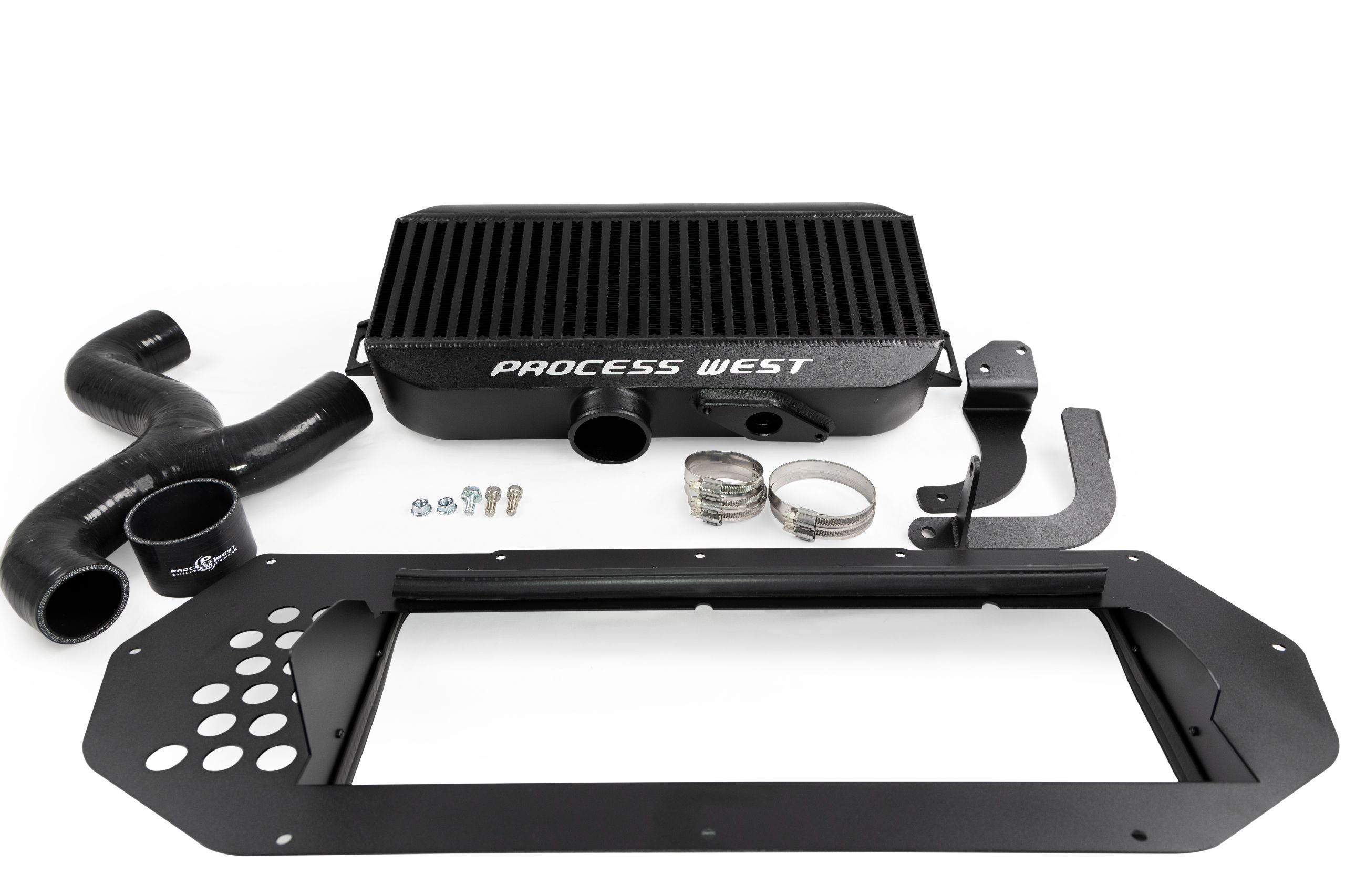 Top Mount Intercooler (suits Subaru 99-00 GC8 WRX/STI) - Black
