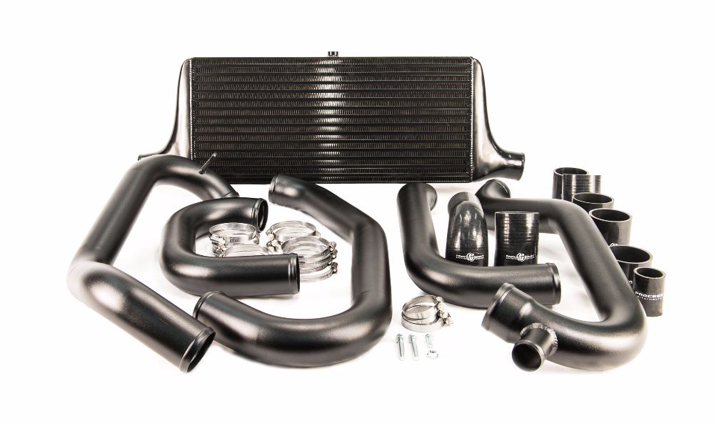 Front Mount Intercooler Kit (suits Subaru 97-00 GC8 WRX/STI) - Black