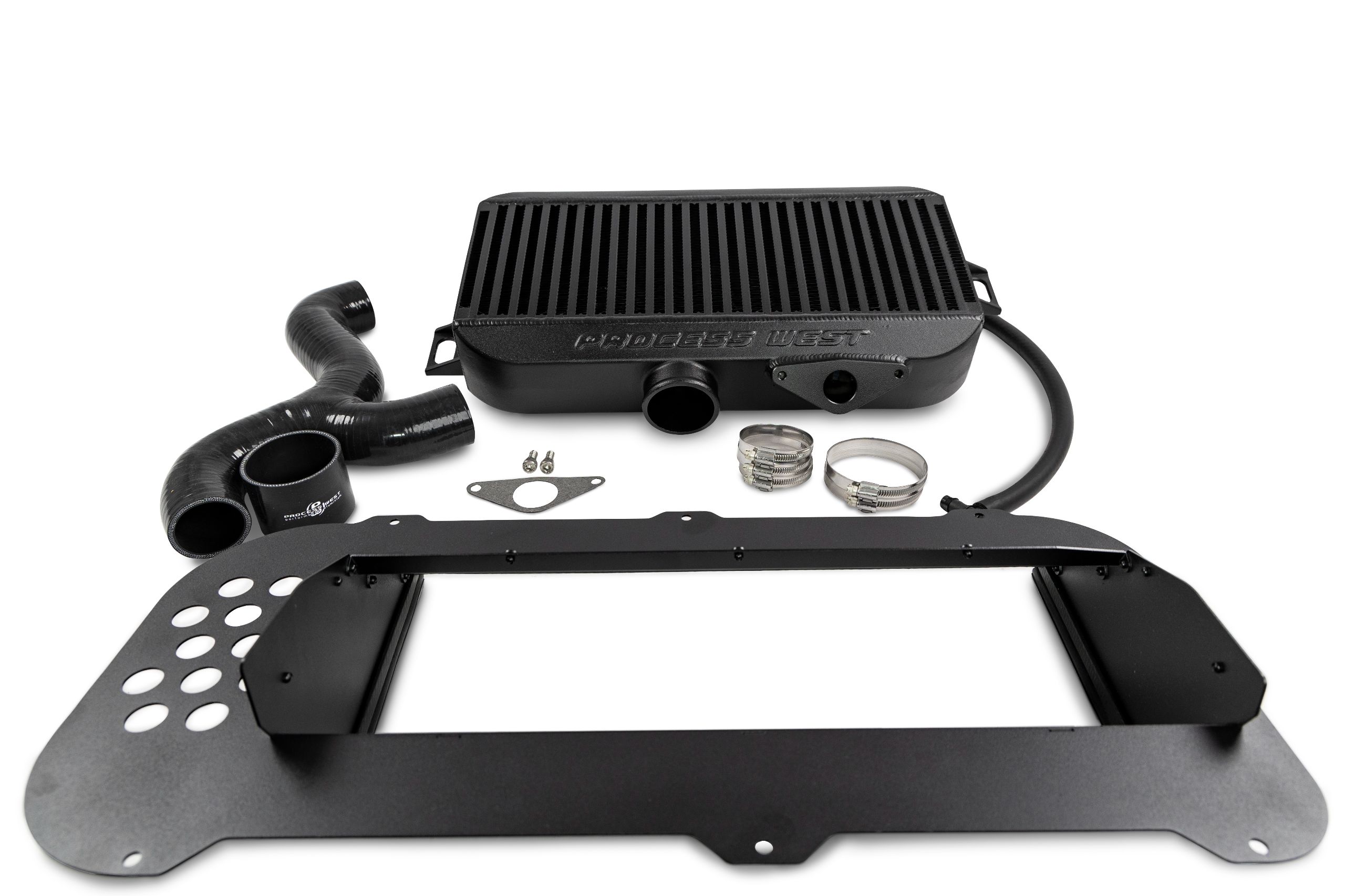 Top Mount Intercooler Kit (suits Subaru 04-07 Forester XT) - Black