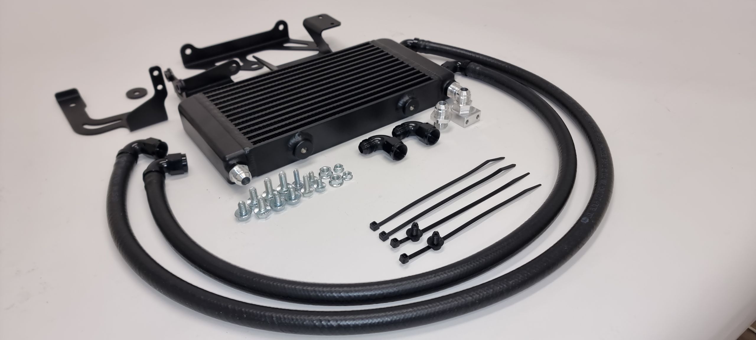 Next Gen Ranger Raptor Transmission Cooler - Black (Fits With Factory Type Intercoolers and Process West Stage 1 and 2 Intercooler)